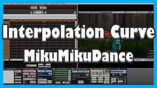 Interpolation Curve and Animation Speed  MikuMikuDance MMD  Tutorial for Beginner Part 9 [upl. by Vidovic]