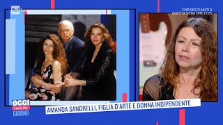 Amanda Sandrelli si racconta a oggi è un altro giorno  Oggi è un altro giorno 04022021 [upl. by Eelrebmyk]