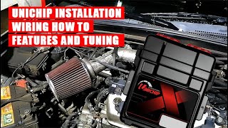 Unichip Installation Features Wiring Diagram and Tuning Honda Civic VTI [upl. by Kitrak]