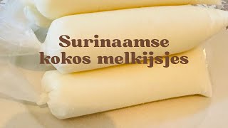 Surinaamse kokos 🥥 Melkijsjes [upl. by Fonz513]