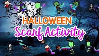 Halloween Scarf Activity Scarf Movement Scarf Dance Halloween Scarf Brain Break Sing Play Create [upl. by Dihsar533]