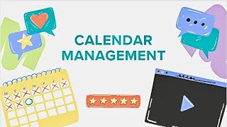 Calendar Management and Appointment Setting Tasks [upl. by Einaoj]