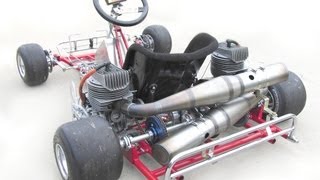 270cc dual engine kart fast Camden race track not drifting donut burning Gixxer [upl. by Marchelle826]