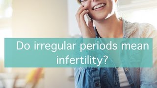 Do irregular periods mean infertility [upl. by Marden]