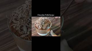 Chocolate Jelly Trifle chocolate trifle dessert sweet flavourful recipe cookingshortsviral [upl. by Stu]