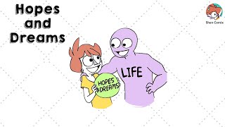 When Life finds out you have Hopes and Dreams  Shen Comics  Owlturd  Shen Comix Dub [upl. by Yesac]