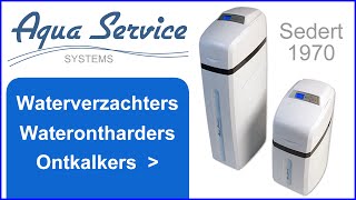 Waterverzachter Aqua Service Prijs amp Info Aanvragen Waterverzachters Waterontharder Ontkalker [upl. by Ocirederf]