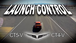 Launch Control on the new CT5V Blackwing  Cadillac VPerformance Academy [upl. by Nelyak230]