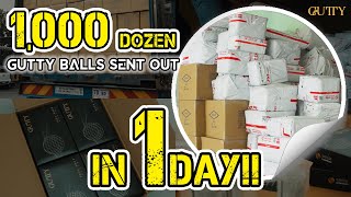 🔥Record Breaking Gutty Ball Sales🔥 1000 box in 1 Day [upl. by Anetsirk]