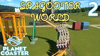 Planet Coaster SPAGOOTER WORLD  Part 2  NEW SPAGOOTIE [upl. by Aivilo583]