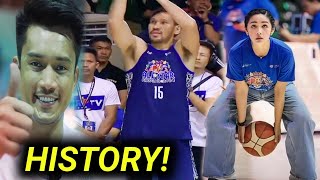 HISTORY ang ginawa ni Jun Mar FajardoMala James Yap ang shooting form I AllStar Game 2024 [upl. by Yehsa]