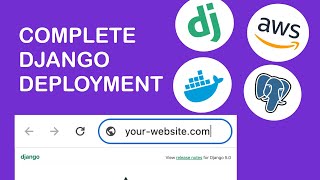 Complete Django Deployment with AWS Docker EC2 RSD Route53 [upl. by Shama]