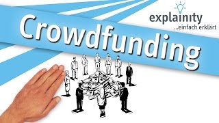 Crowdfunding einfach erklärt explainity® Erklärvideo [upl. by Ellersick]