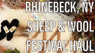 RHINEBECK SHEEP amp WOOL HAUL [upl. by Buatti421]