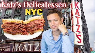 Eating at Katz’s Deli The Most Famous Restaurant in NYC with some of the Best Pastrami [upl. by Ashli]