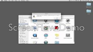 I cant delete Application on mac os x lion help [upl. by Nnylanna]