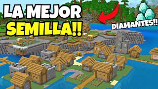 🔥Busque en Mas de 100 Semillas de Minecraft y esta fue la Mejor que ECONTRE [upl. by Kimmy]