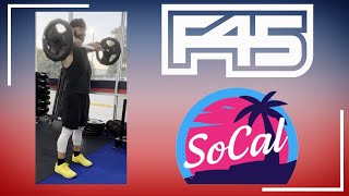 F45 TRAINING VLOG SoCal  Hybrid [upl. by Onirotciv]