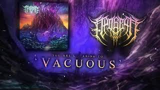 Apogean  Vacuous Official Lyric Video [upl. by Aelrac726]