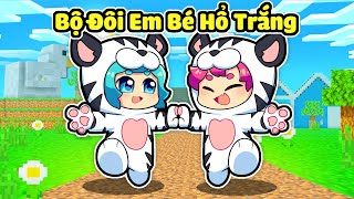 HIHA HỔ TRẮNG BẤT NGỜ GẶP YUMMIE HỔ TRẮNG CUTE TRONG MINECRAFTCẶP ĐÔI HỔ TRẮNG 🥰🤣 [upl. by Aimee]