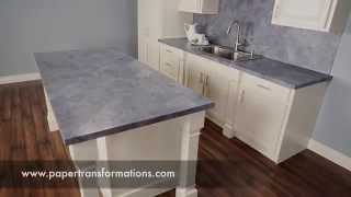 Resurfacing Laminate kitchen countertops  DIY Kitchen Ideas  Kitchen Designs [upl. by Maryrose248]