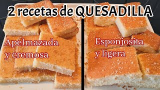 QUESADILLA SALVADOREÑA DE ARROZ 2 maneras de prepararla [upl. by Adnamma169]