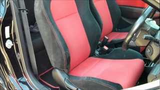 How To Clean Honda  Recaro Seats using Woolite [upl. by Hausmann]