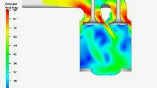 CFD Simulation of Diesel Engine Intake Flow [upl. by Vergne788]