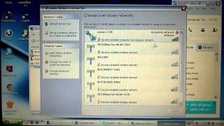 WiFi Hotspot in Windows XP Step by Step [upl. by Eudocia]