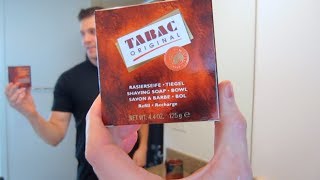 Tabac Shaving Soap  Shave Review [upl. by Marilyn]