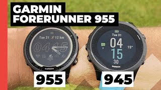 Garmin Forerunner 955 First Run Whats new vs Forerunner 945 [upl. by Lenaj]