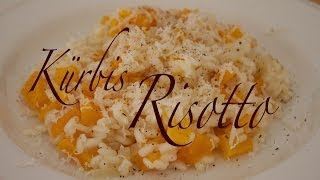 Einfaches Risotto Rezept Kürbisrisotto  italienisches Gericht mit Kürbis  vegetarisch [upl. by Gaddi]