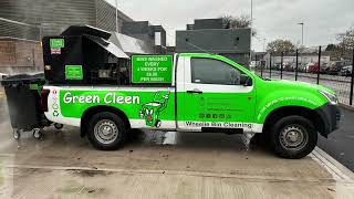 Hospital bin cleaning across Leicester [upl. by Rosette]