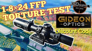 Gideon Optics Guardian 18×24 FFP Torture Test and review lpvo trending gideon optics discount [upl. by Joette]