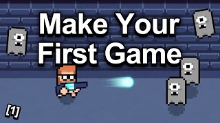 How To Make A Game  Step By Step Tutorial 1 [upl. by Odlopoel]