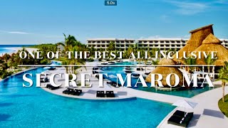 Secrets Maroma All Inclusive Dining Options allinclusiveresorts ramonadetravels [upl. by Yolane420]