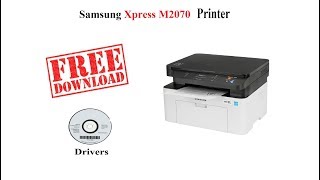 Samsung Xpress M2070  Free Drivers [upl. by Akiaki]