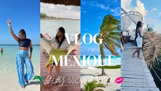 VLOG  VOYAGE AU MEXIQUE PART2🇲🇽 Chichén Itzà Valladolid Kintoh AzulikIsla MujeresIsla Contoy [upl. by Hamlen]