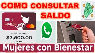 👩‍🦰 👩‍🦰 CONSULTAR SALDO MUJERES CON BIENESTAR 2023 3 MANERAS AQUI TE LAS EXPLICAMOS A DETALLE [upl. by Watson564]