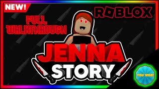 Jenna STORY  ROBLOX  Full Walkthrough [upl. by Aleahs57]