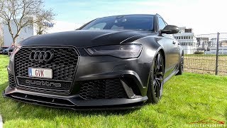 720HP Audi RS6 C7 w Milltek Exhaust and Decat Downpipes  Crazy LOUD Revs amp Accelerations [upl. by Mafala347]