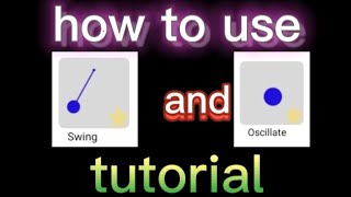 How to use swing and oscillate alightmotion present [upl. by Timrek]