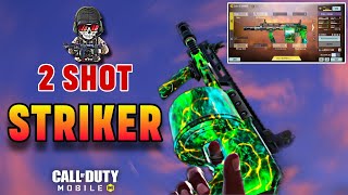 This STRIKER SHOTGUN GUNSMITH GIVE YOU 2 SHOT KILL  STRIKER GUNSMITH CODM BR  CODM BR GAMEPLAY [upl. by Iclehc]