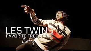 LES TWINS  FAVORITE LARRYS FREESTYLES 2018 [upl. by Ecirtahs164]