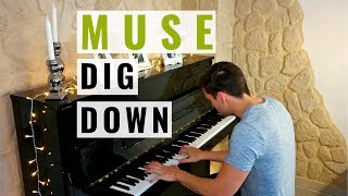 Muse  Dig Down  Piano Fan Cover by Marc Bergen [upl. by Avot]