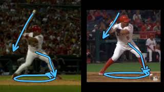 Albert Pujols 2005 vs 2019 Swing Analysis  The Hitting Vault [upl. by Anaimad]