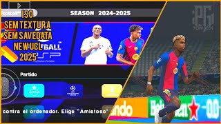 SAIU eFOOTBALL 25 ISO PPSSPP [upl. by Hilel509]