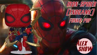 IronSpider Endgame  Funko Pop Review [upl. by Anyah]