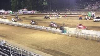 USAC Midget Qualifier IL State Fairgrounds MultiPurpose Arena [upl. by Salohcin]