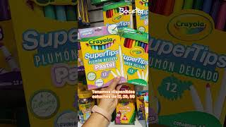 Descubre la Magia de Crayola Super Tips  Bocetos Papelería [upl. by Virgilia853]